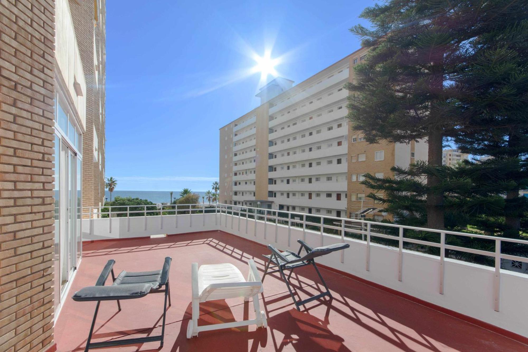 푸엔히롤라 Ronda 3 Con Enorme Terraza Soleada 아파트 외부 사진
